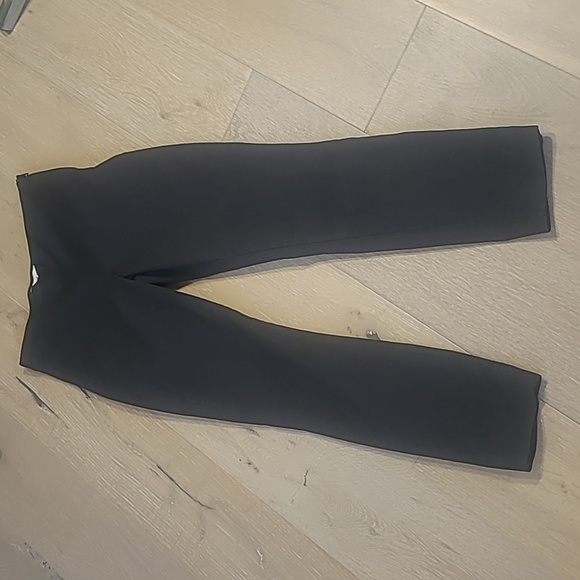 Everlane Pants Women's sz 2 Black The Side Zip Mid Rise Stretch Crop Pants - Picture 2 of 11